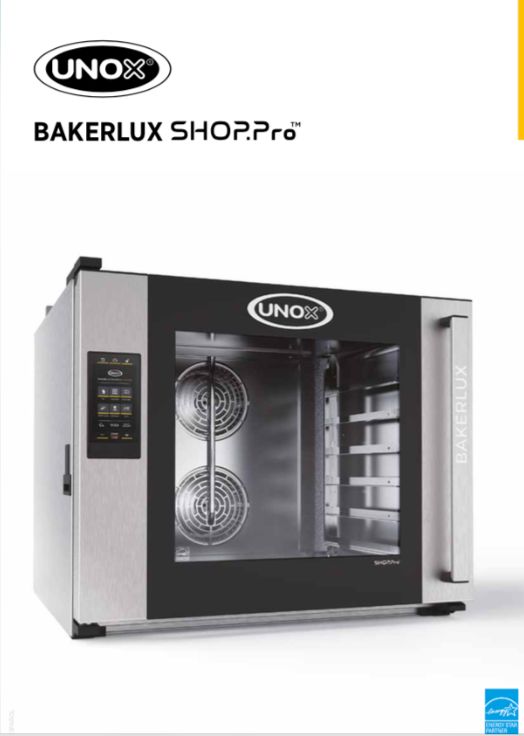 catalogo unox bakerlux shop pro